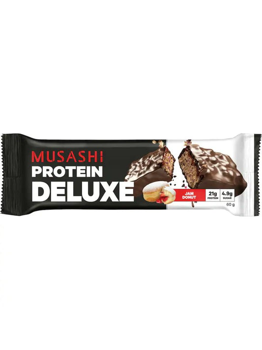 Jam Donut Bar protein snack, featured in Leaton Performance.